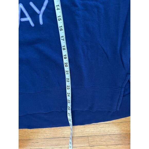 Womens Size XL Crown & Ivy Cabana Oversized Sweatshirt - Picture 5 of 6